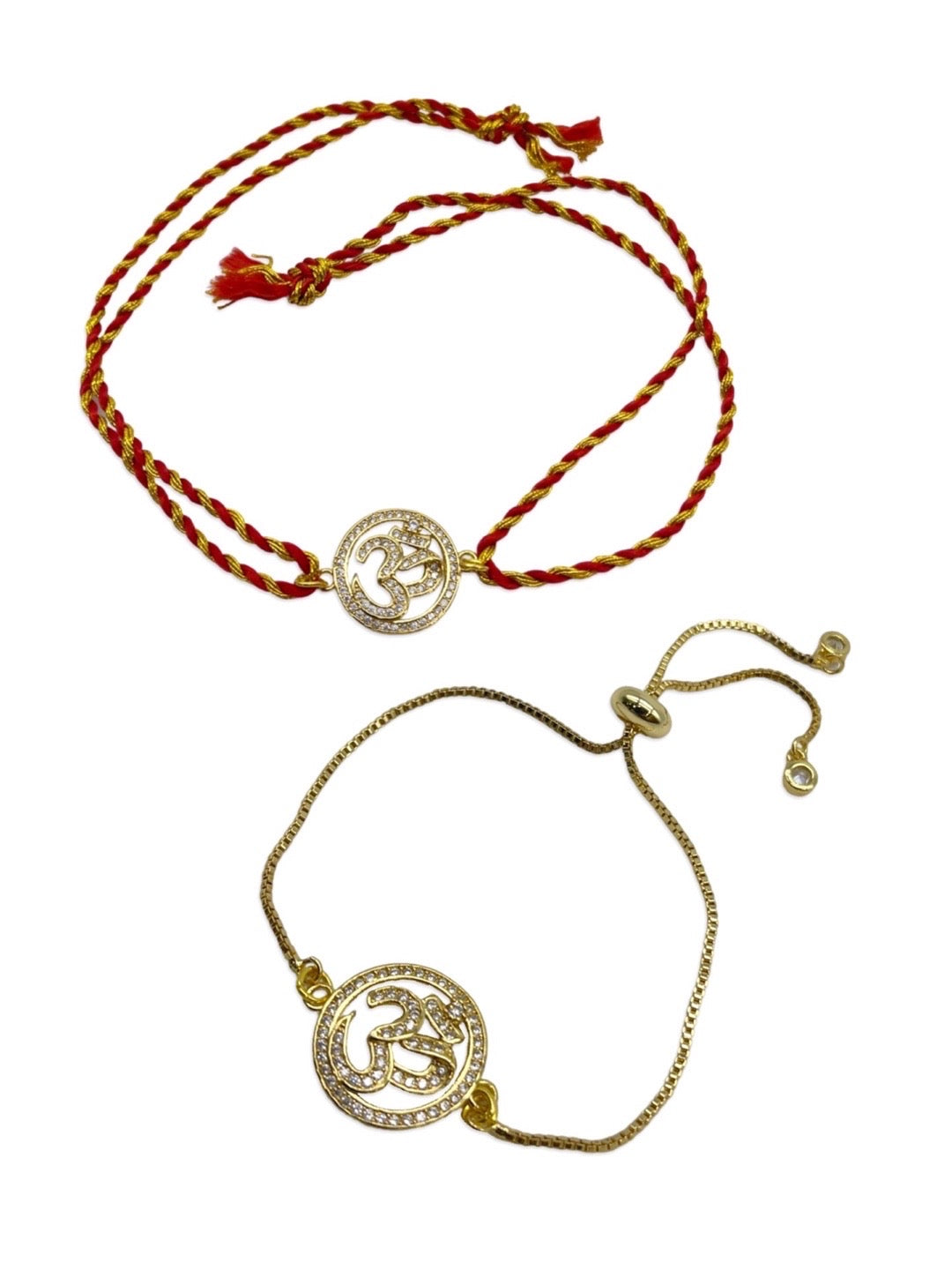 Om Gold Vermeil Lapis Bracelet | Harmony – Pranajewelry