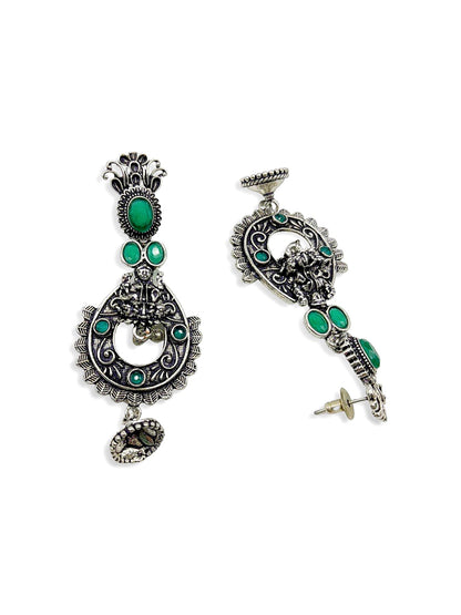 Oxidized earrings