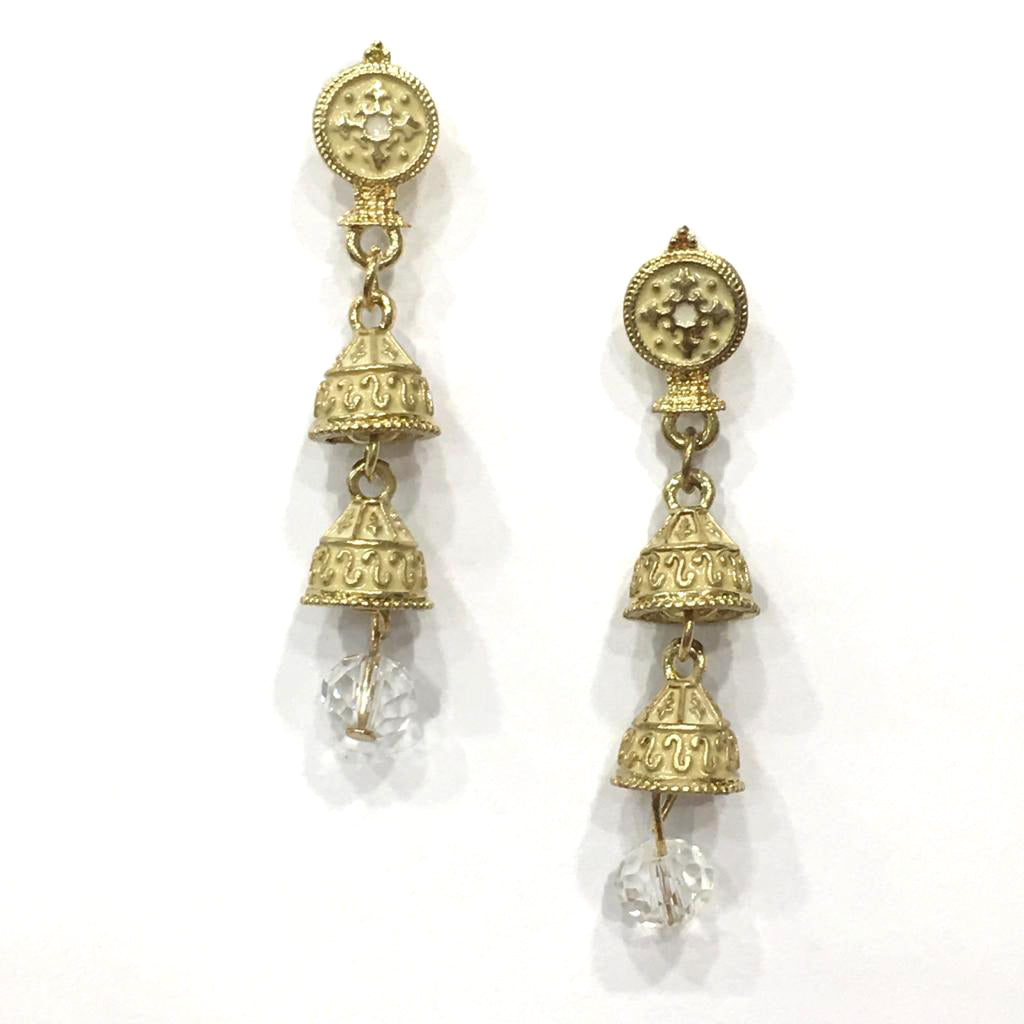 Light Weight Ear Gold Studs Design With Weight  Ethnic Fashion  Inspirations
