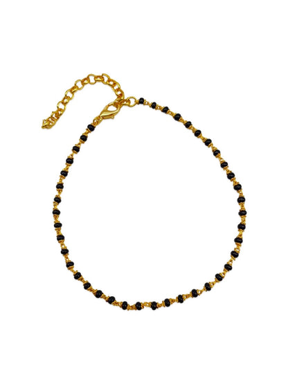 Single line Gold Plated Adjustable Mangalsutra Bracelets
