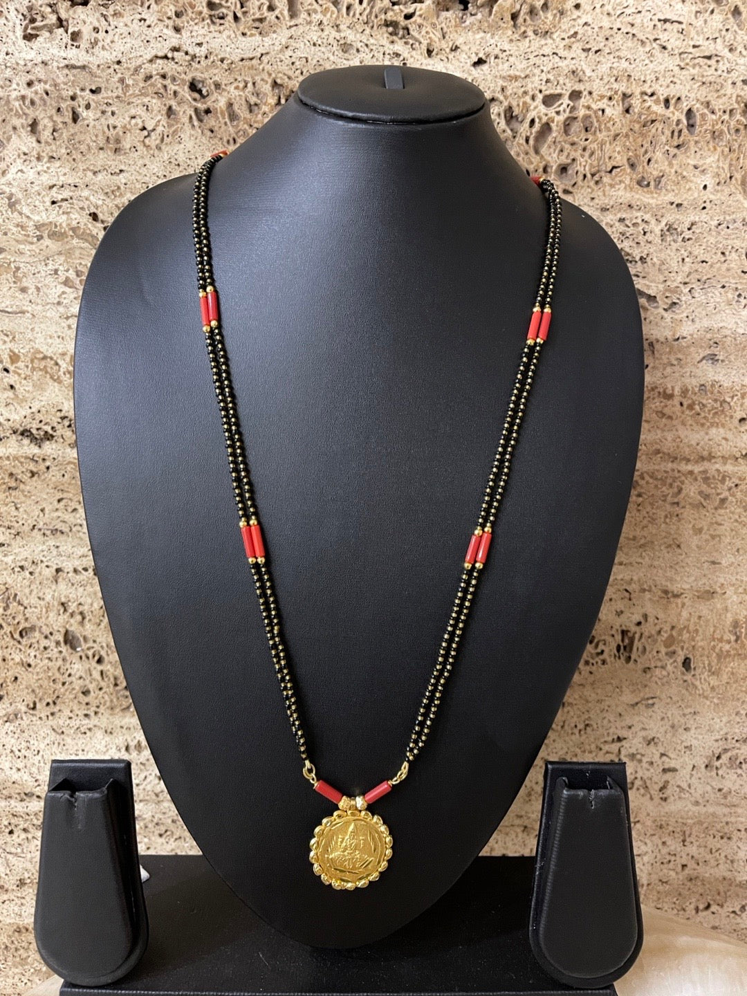 Long simple mangalsutra deals designs