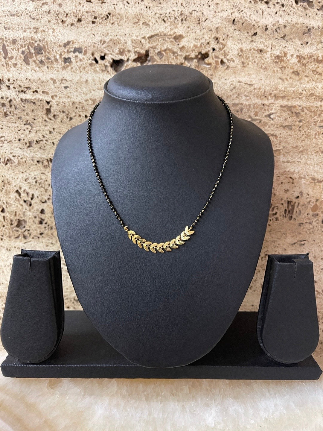 Fancy Short Small Mangalsutra Gold Design With Price Short