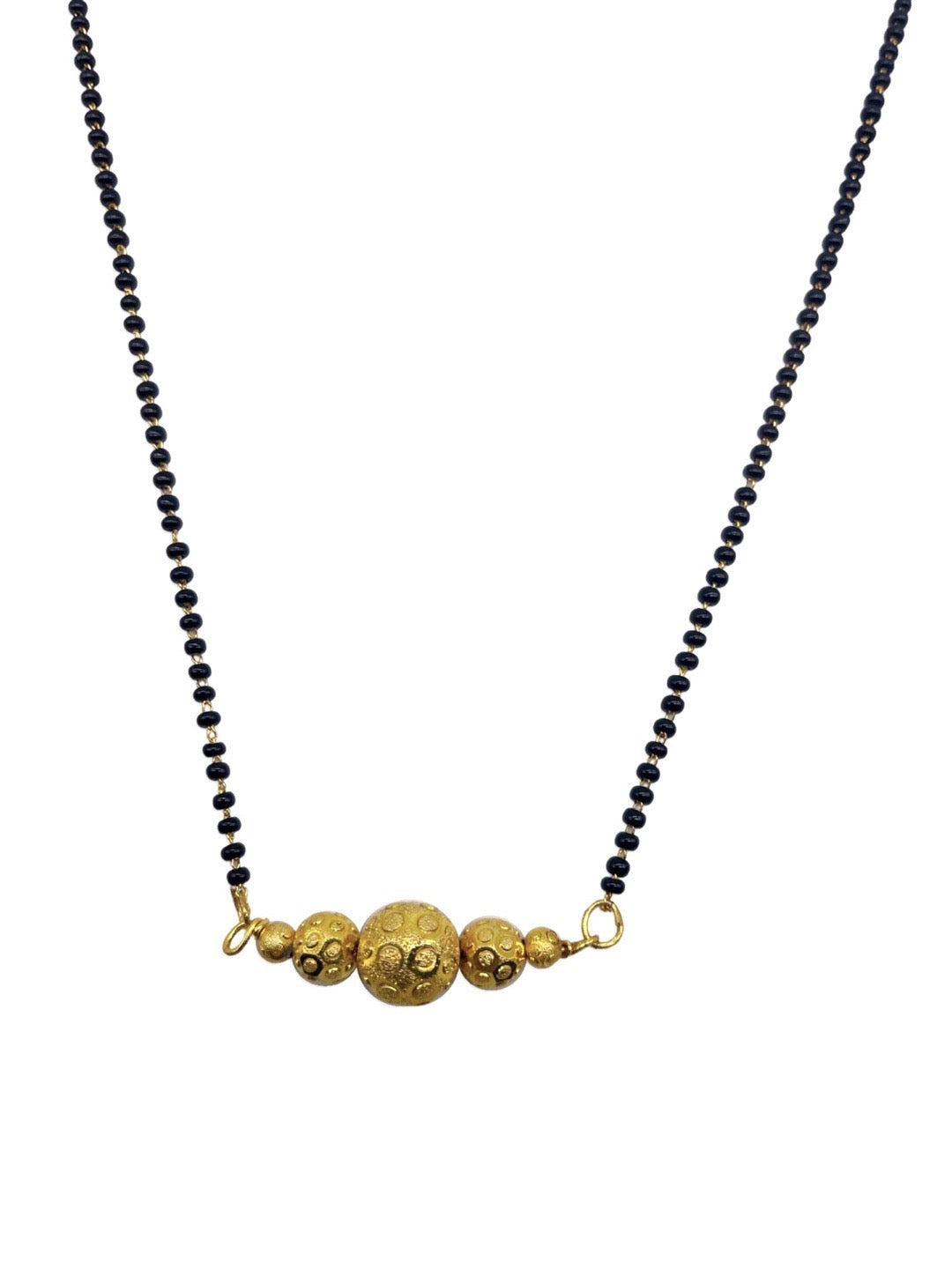 simple black beads chain designs