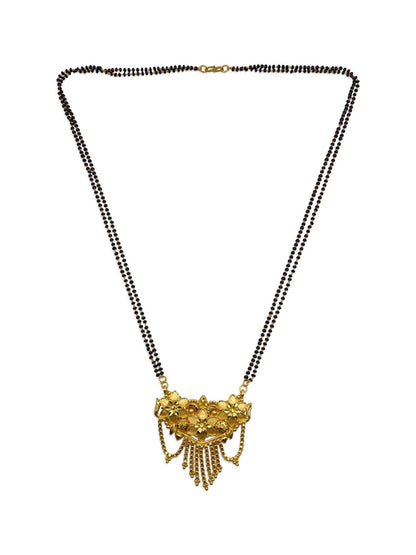 gold mangalsutra pendant design