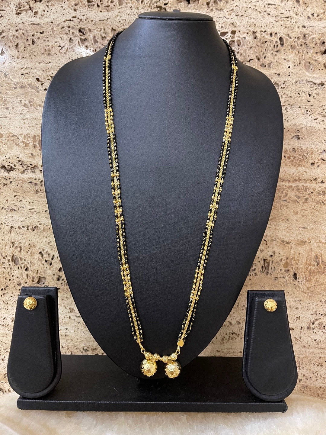 Mangalorean gold plated mangalsutra outlet designs