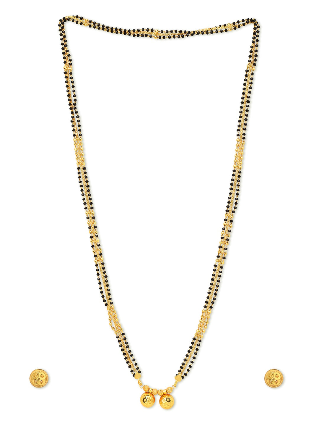 Mangalsutra designs with Earrings