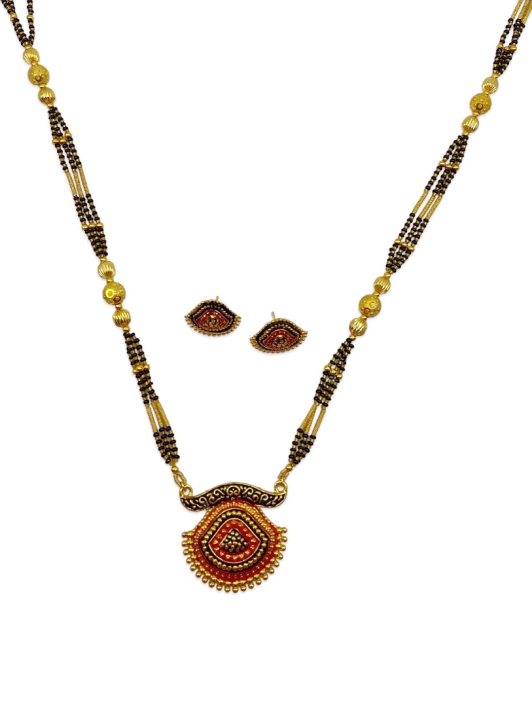 gold mangalsutra pendant