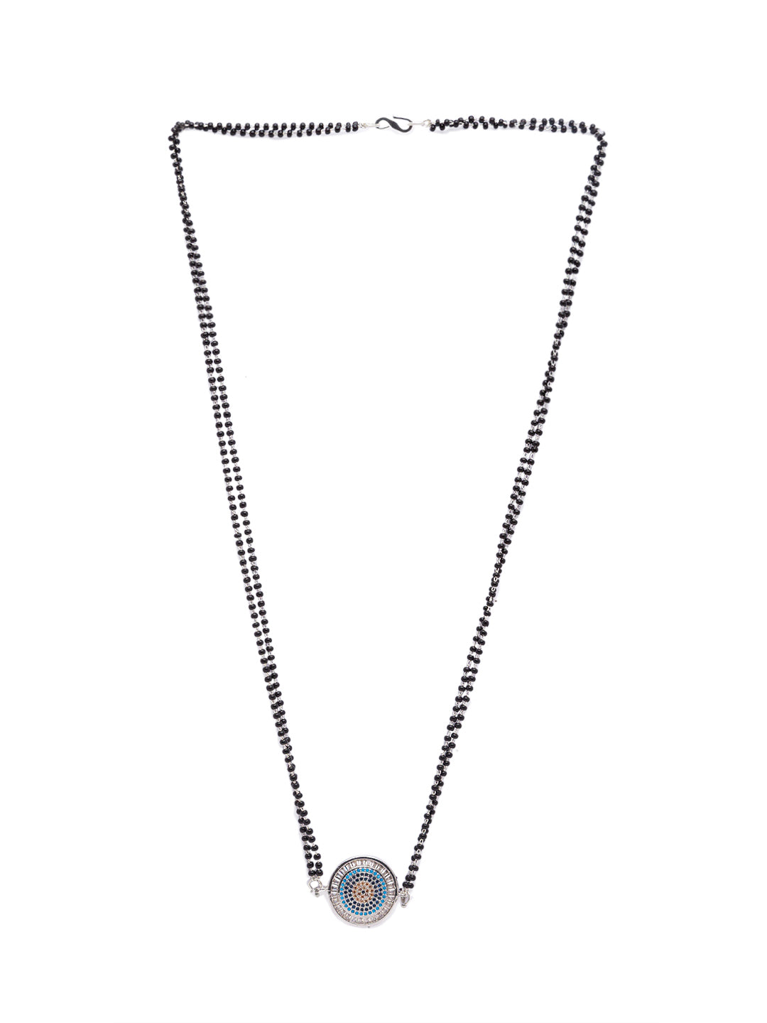 Buy online Evil Eye Silver Metal Pendant from fashion jewellery for Women  by Femme Jam for ₹1929 at 45% off | 2024 Limeroad.com