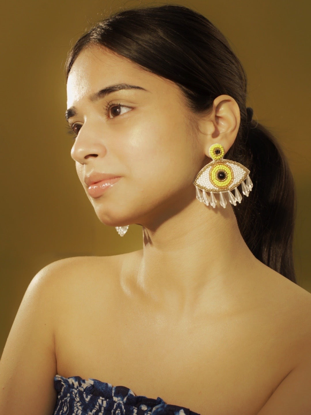 western earrings