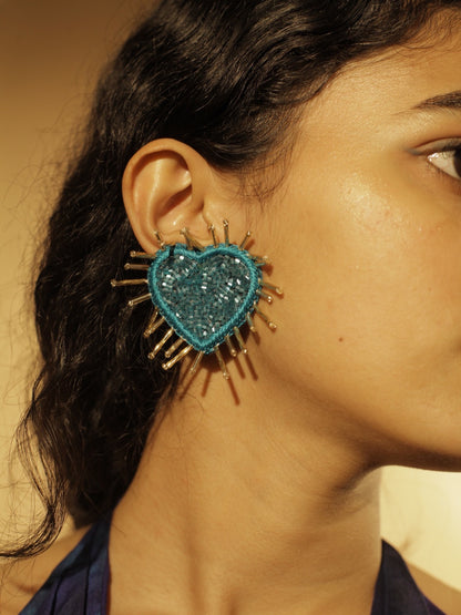 western earrings