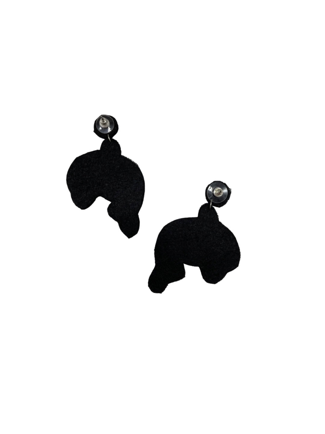 Shop Rubans Black Rhodium Plated Polki Zirconia Pearl Drop Dangle Earrings  Online at Rubans