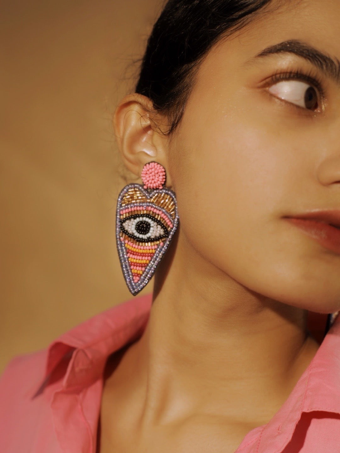 Evil eye hotsell earrings h&m