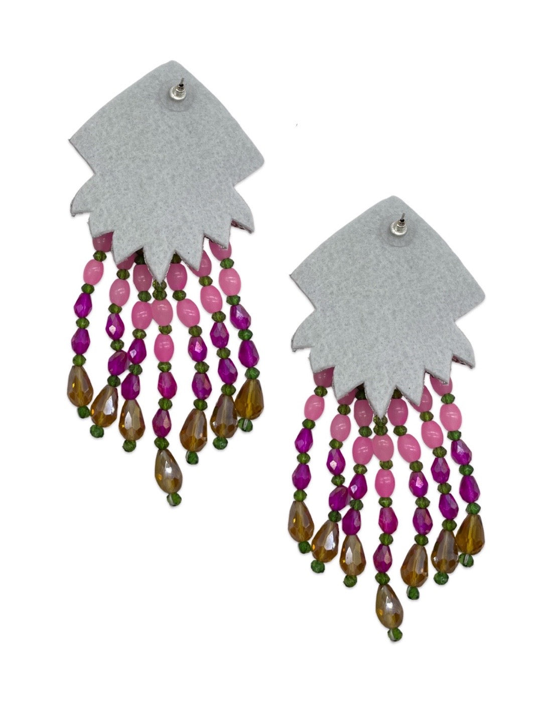 Big Oxidised Peacock Earrings for Women  FashionCrabcom