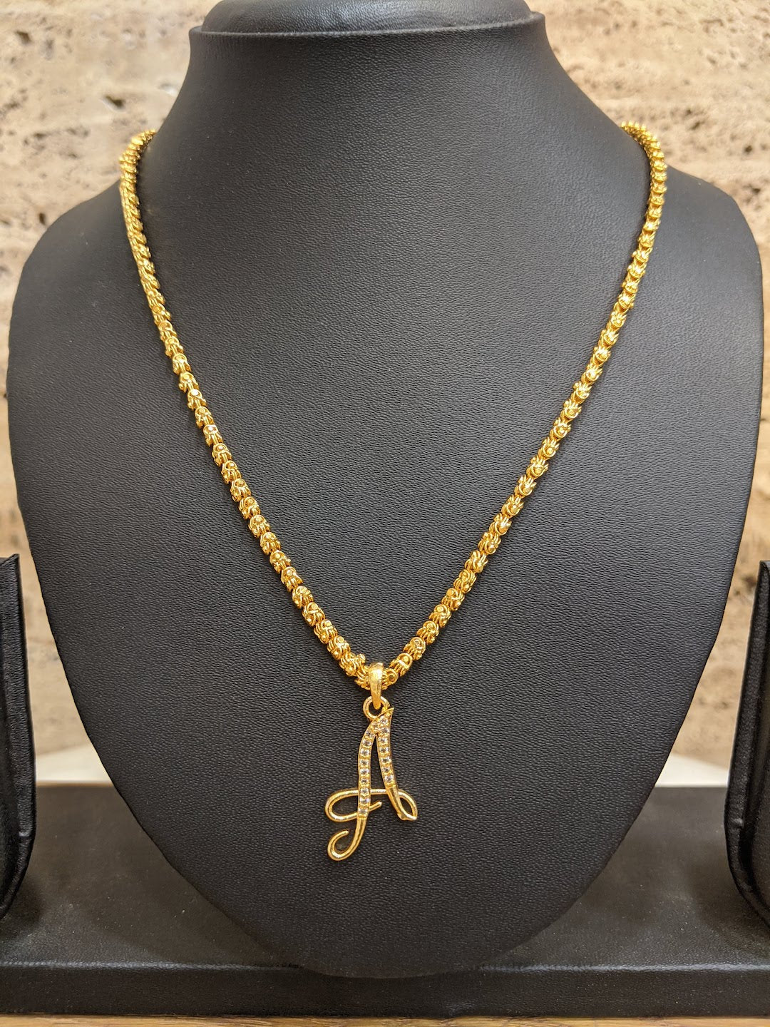 Diamond Custom Script Name Necklace – Baby Gold
