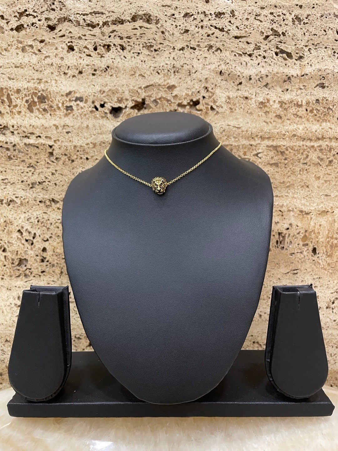 Handmade leather choker necklace with pendant – Atlas Goods by Your Needs  Company