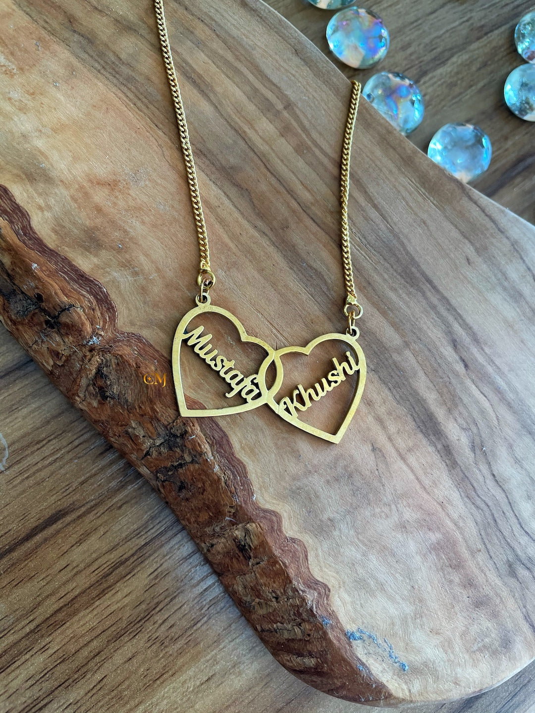 Custom Name Necklace – Baby Gold