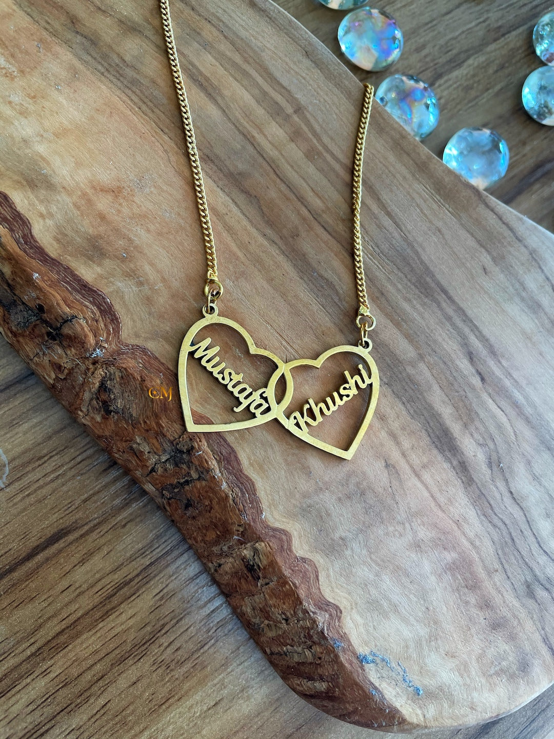 double name necklace