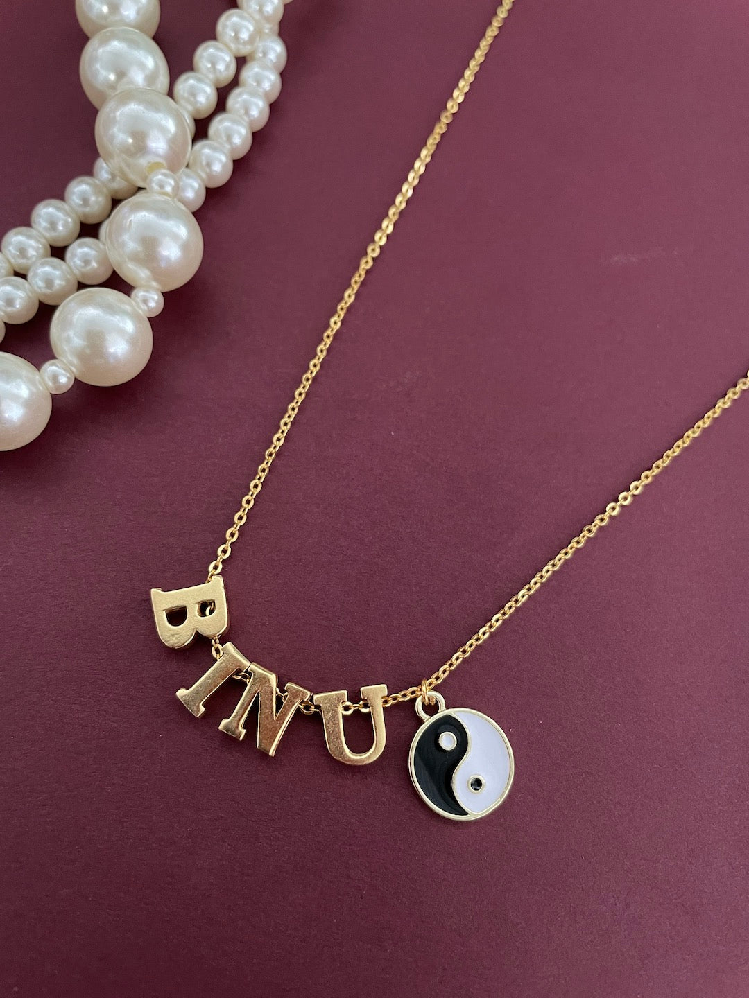 Yin-Yang Name Necklace