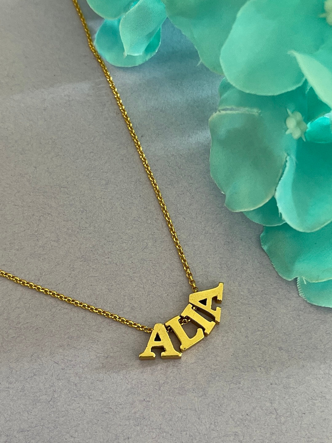 Custom name hot sale necklace cheap