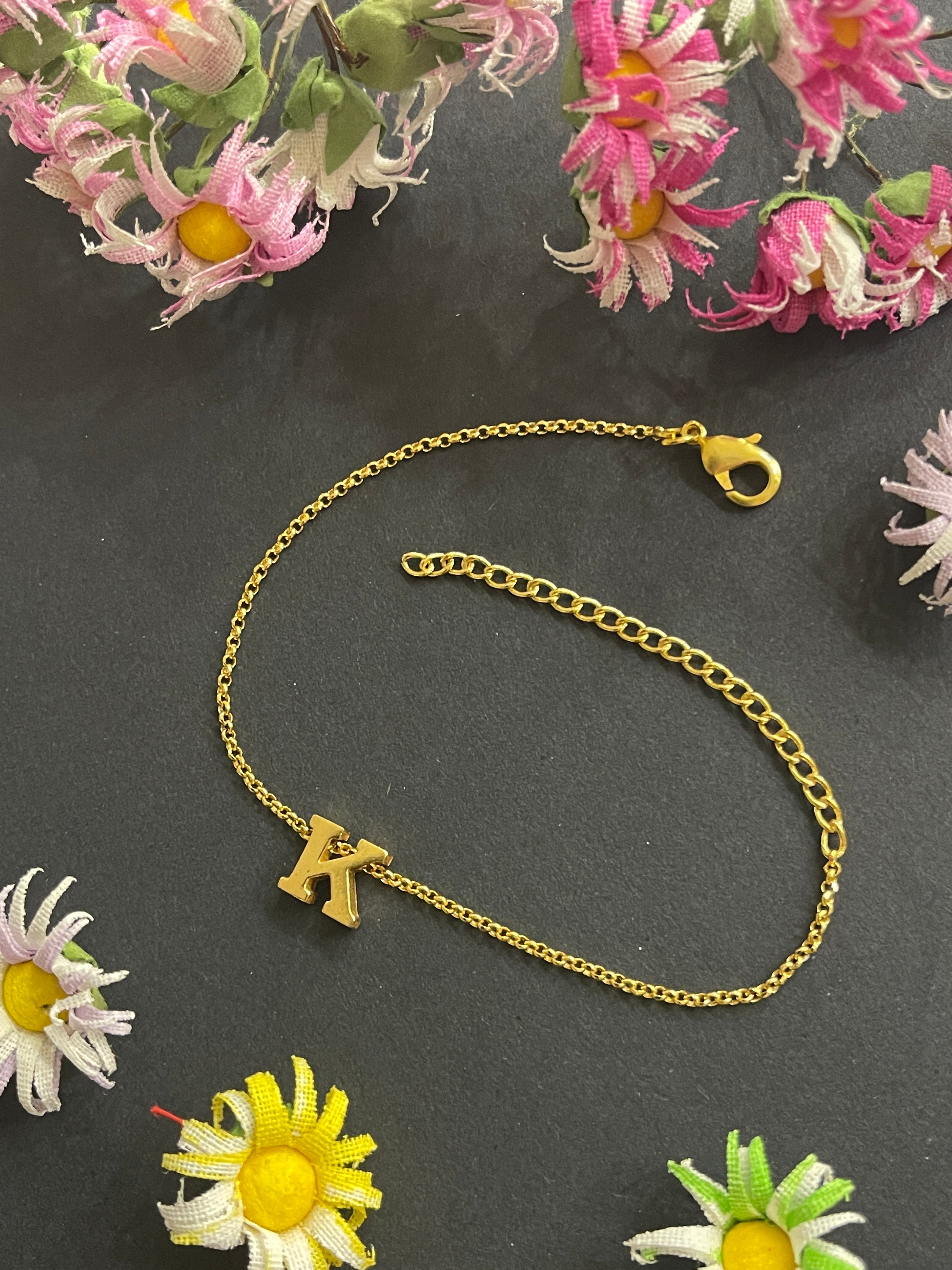 Golden Handmade Custom Made Brass Bracelets